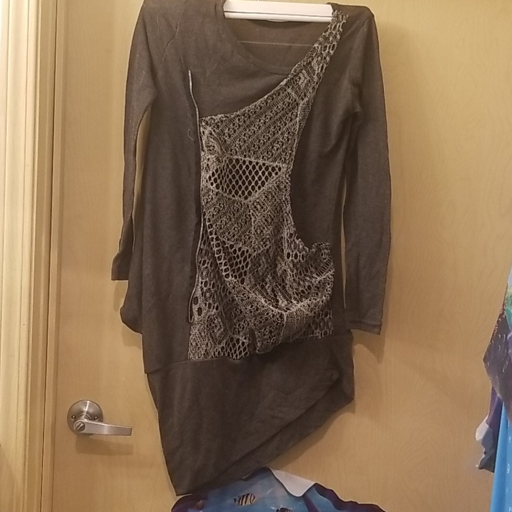 Half dress half blouse